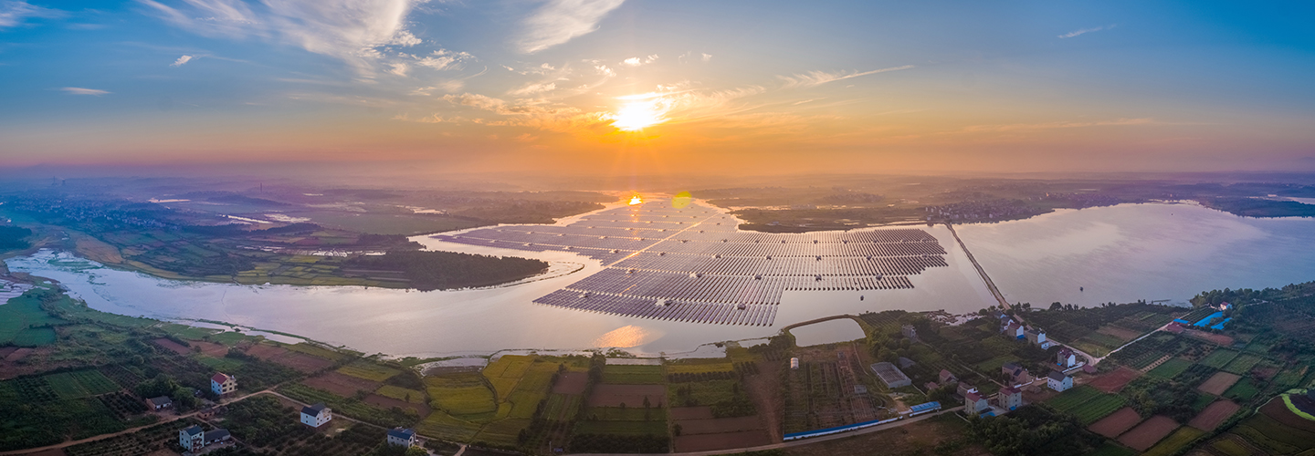 350vip浦京集团科技江西鄱阳123.235MW “渔光互补”型光伏发电扶贫项目